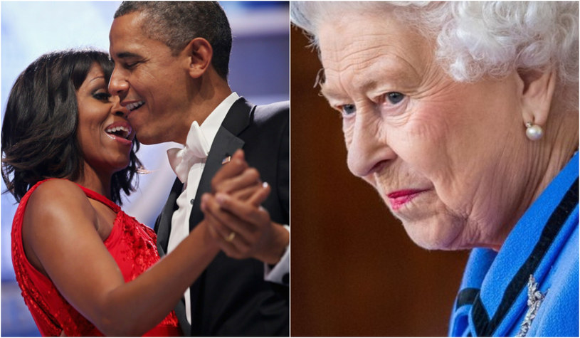 Barack i Michelle Obama, królowa Elżbieta II /East News