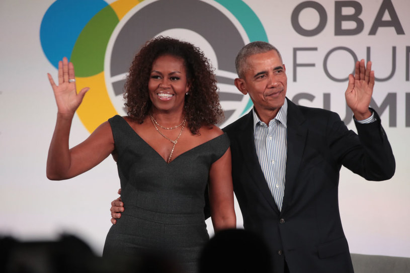Barack i Michelle Obama /Scott Olson /Getty Images