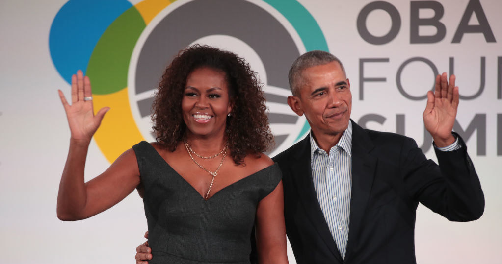 Barack i Michelle Obama /Scott Olson /Getty Images