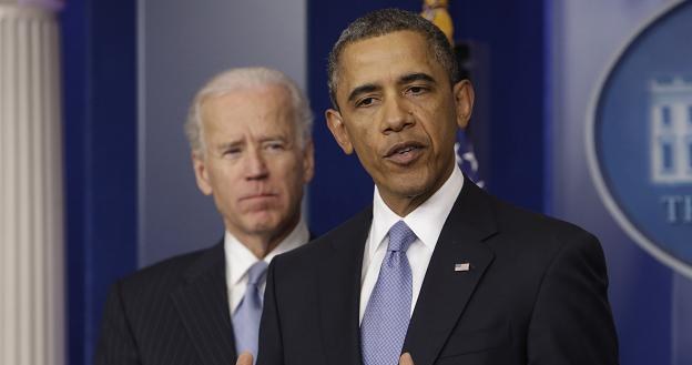 Barack Obama 1 stycznia 2013 r. w Białym Domu /AFP
