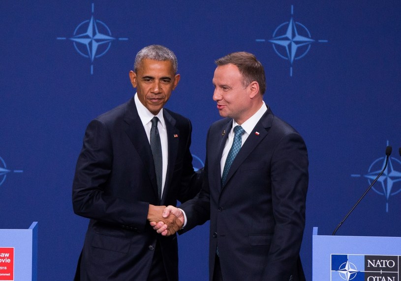 Barack Obama i Andrzej Duda /Krystian Dobuszynski/NurPhoto /Getty Images
