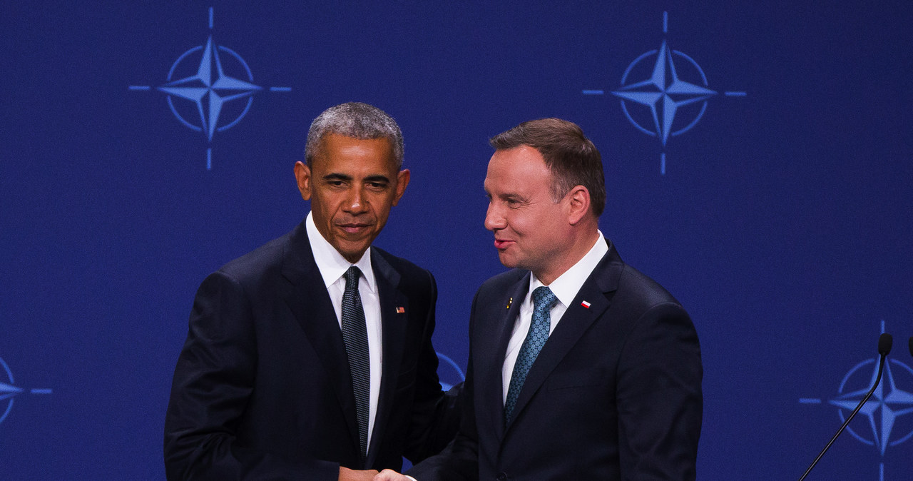 Barack Obama i Andrzej Duda /Krystian Dobuszynski/NurPhoto /Getty Images