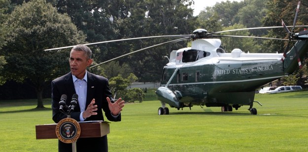 Barack Obama na konferencji prasowej w Waszyngtonie /DENNIS BRACK (PAP/EPA) /PAP/EPA