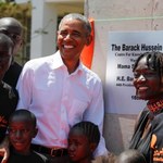 Barack Obama odwiedził rodzinną wioskę swojego ojca w Kenii. "Właściwie każdy tu jest moim kuzynem"