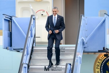 Barack Obama przyleciał do Monachium