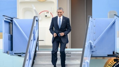 Barack Obama przyleciał do Monachium