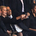 Barack Obama robi sobie "słit focie" na pogrzebie Mandeli