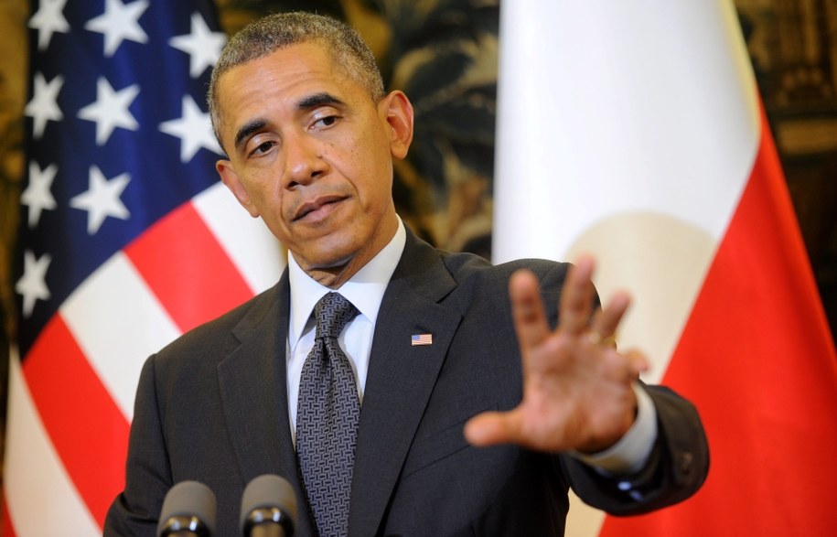 Barack Obama w Warszawie /Bartłomiej Zborowski /PAP