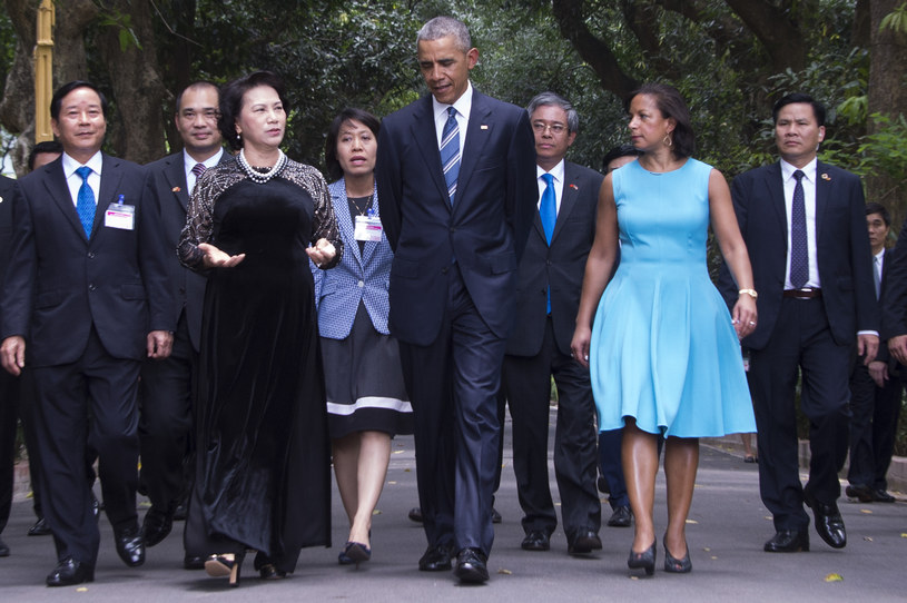 Barack Obama w Wietnamie /AFP