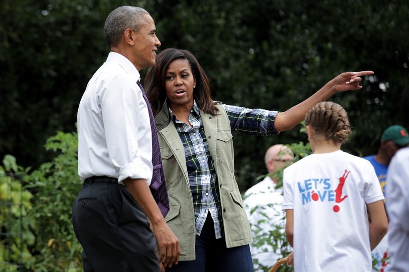 Barack Obama z żoną Michelle /Chip Somodevilla /Getty Images