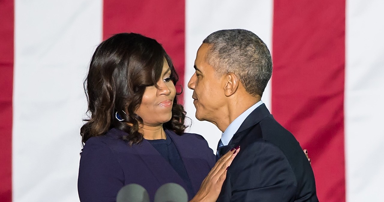 Barack Obama z żoną Michelle /Gilbert Carrasquillo /Getty Images