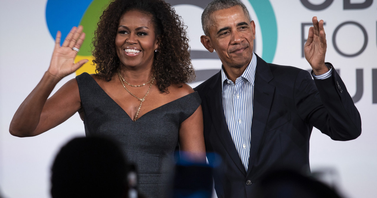 Barack Obama z żoną Michelle /Chicago Sun-TimesAssociated PressEast News /East News