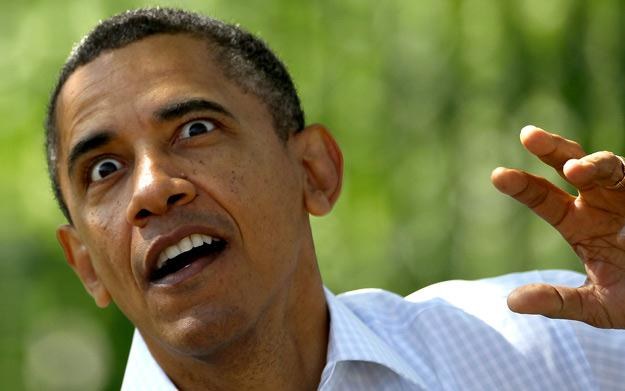 Barack Obama zauważa, że Kanye West też pochodzi z Chicago - fot. Win McNamee /Getty Images/Flash Press Media