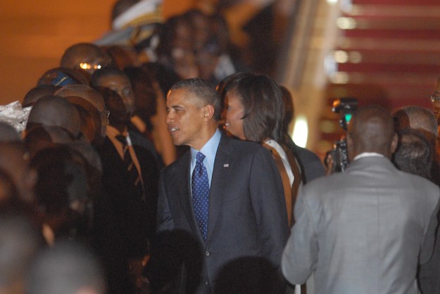 Barack Obama /Aliou Mbaye /PAP/EPA