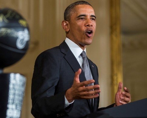 Barack Obama /PAP/EPA/JIM LO SCALZO /PAP/EPA