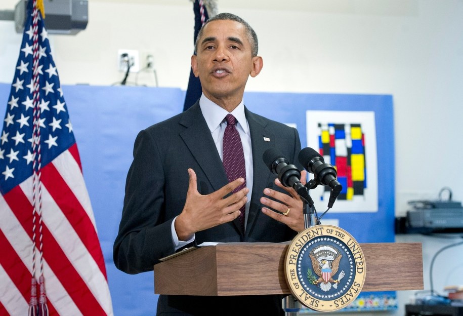 Barack Obama /RON SACHS/POOL /PAP/EPA