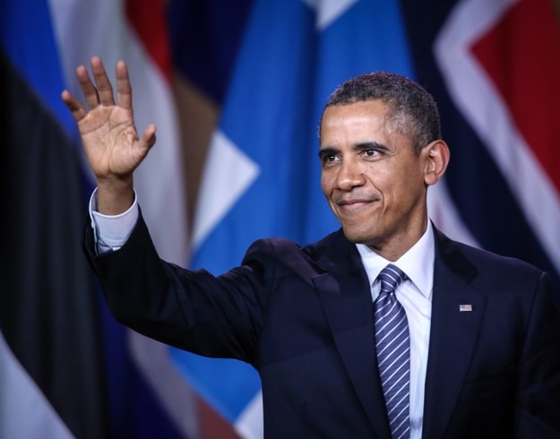 Barack Obama /OLIVIER HOSLET /PAP/EPA