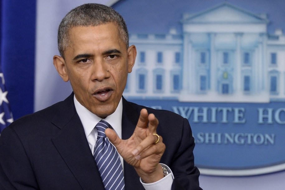 Barack Obama /PAP/EPA/Michael Reynolds /PAP/EPA