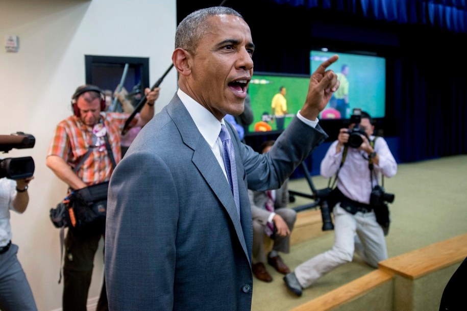 Barack Obama /Andrew Harrer /PAP/EPA