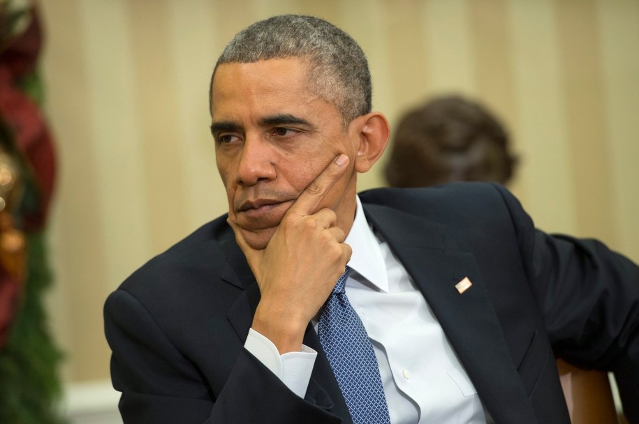 Barack Obama /KEVIN DIETSCH / POOL /PAP/EPA