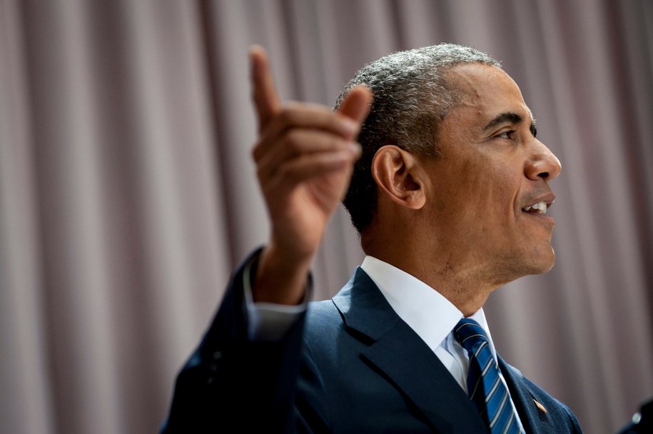 Barack Obama /PETE MAROVICH / POOL    /PAP/EPA