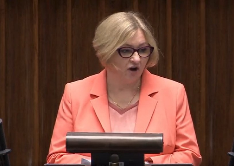 Barbara Bartuś porównała in vitro z "produkcją człowieka" /sejm.gov.pl /