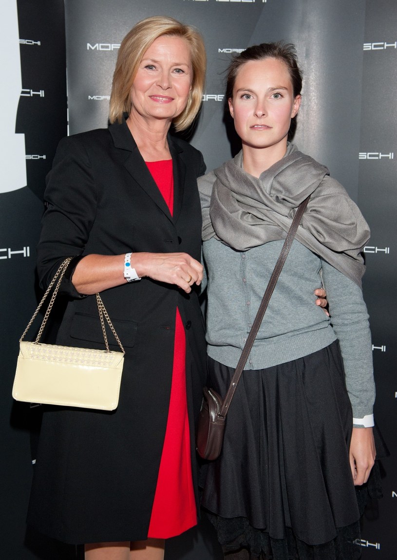 Barbara Bursztynowicz z córką /Tricolors /East News
