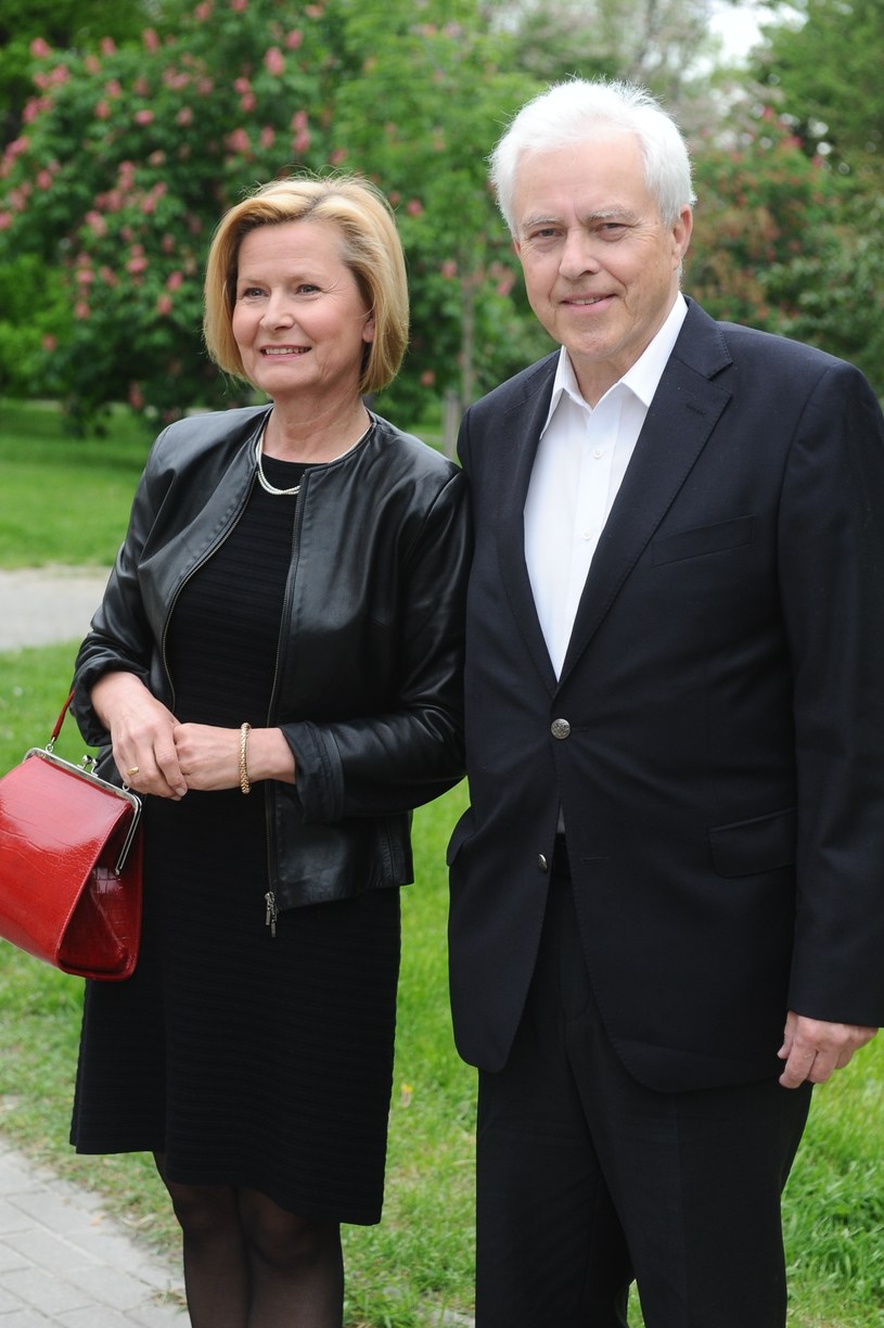 Barbara Bursztynowicz z mężem /Piotr Andrzejczak /MWMedia