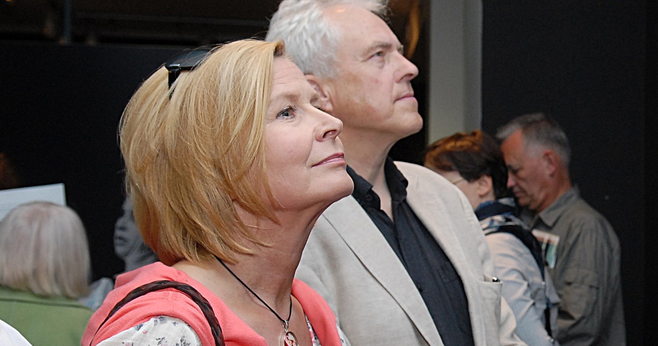 Barbara Bursztynowicz z mężem /Marek Ulatowski /MWMedia