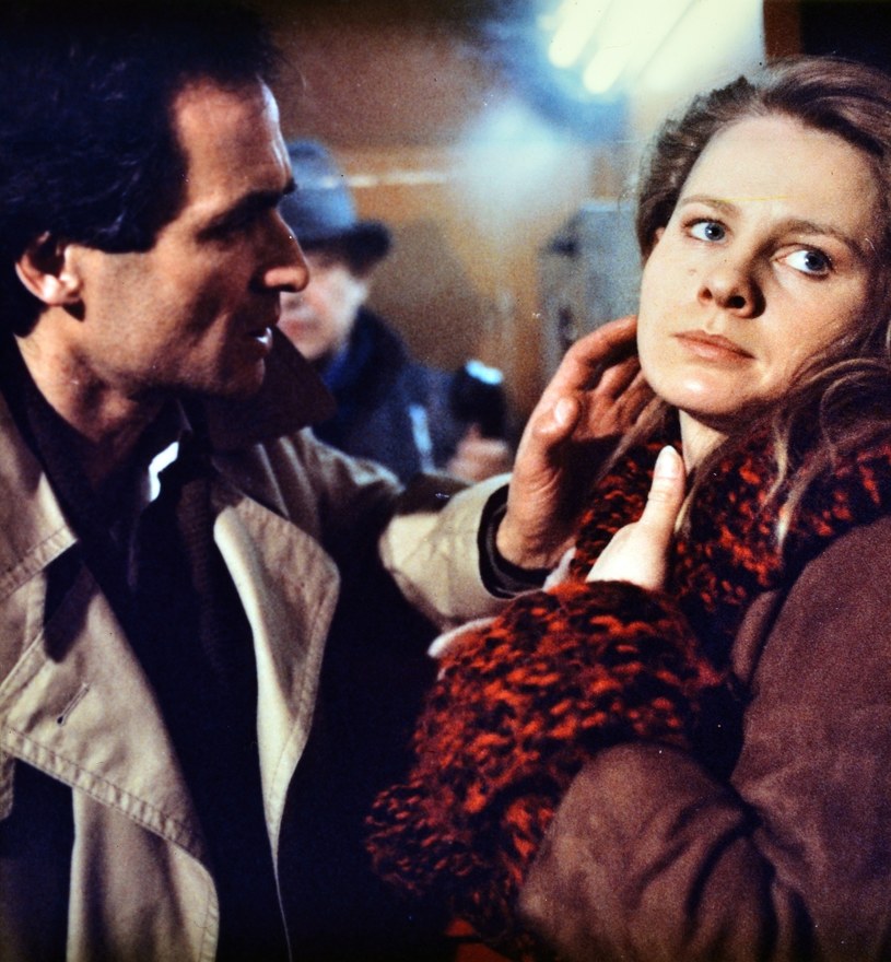 Barbara Grabowska w filmie Waldemara Krzystka "Ostatni prom" (1989) /archiwum /Agencja FORUM