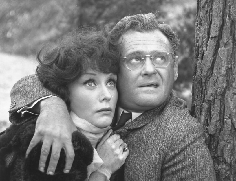 Barbara Krafftówna i Bronisław Pawlik w filmie "Don Gabriel", 1966. /Polfilm 1 /East News