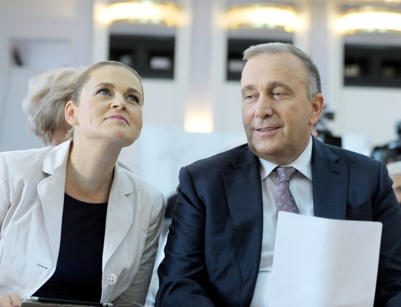 Barbara Nowacka i Grzegorz Schetyna /Jan Bielecki /East News