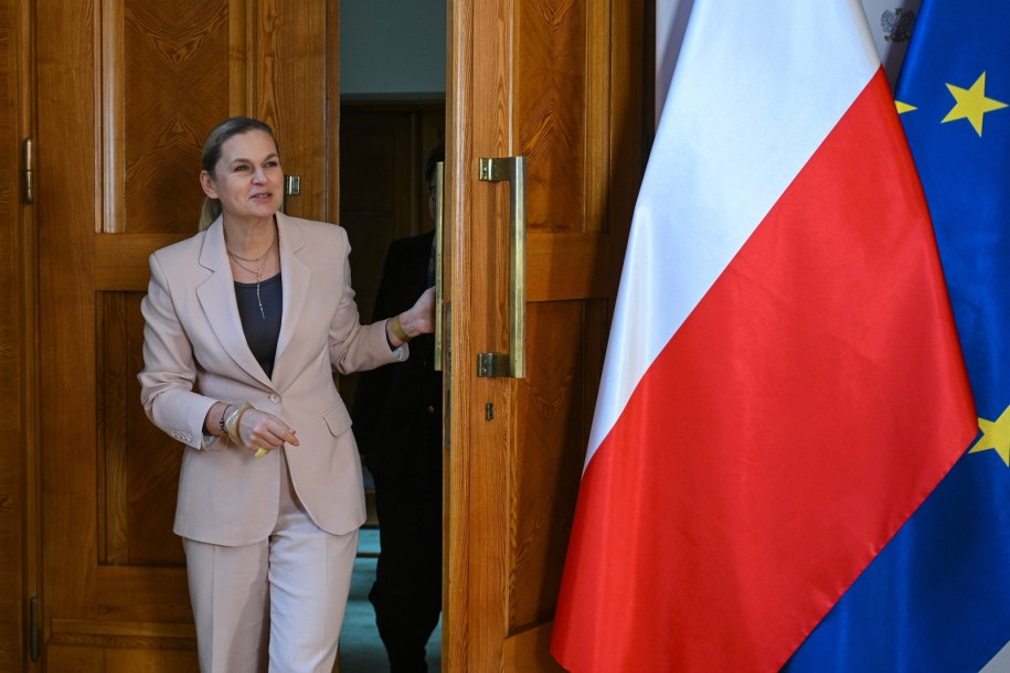 Barbara Nowacka - szefowa MEN /Marcin Obara /PAP