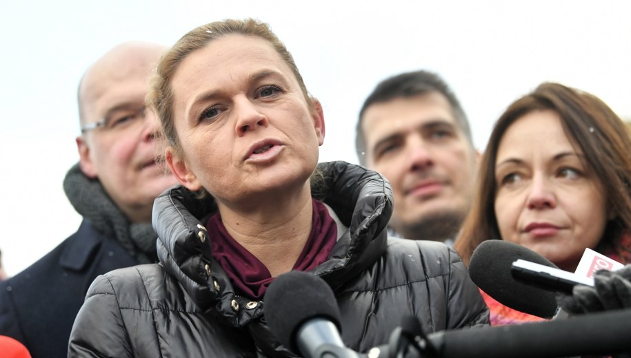 Barbara Nowacka /Bartłomiej  Zborowski /PAP