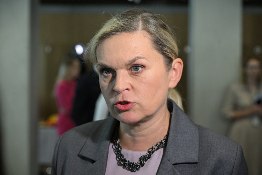 Barbara Nowacka /Radek Pietruszka /PAP