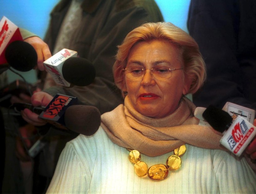 Barbara Piasecka-Johnson. Zdjęcie z 2001 roku/fot. Tomasz Kamiński /&nbsp