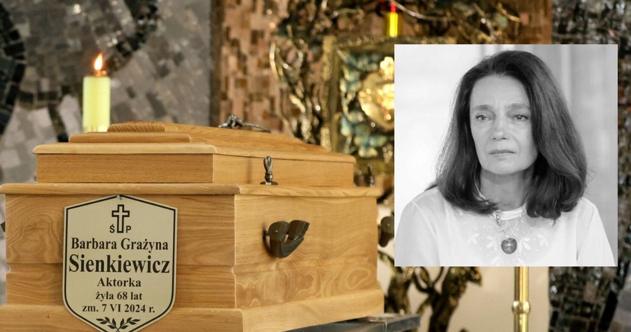 Barbara Sienkiewicz została pochowana 27 czerwca na Cmentarzu Północnym w Warszawie. /Pawel Wodzynski/East News, Tomasz Urbanek /East News /East News