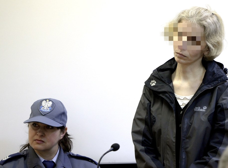 Barbara U. na sali rozpraw w Sądzie Okręgowym w Tarnobrzegu /Darek Delmanowicz /PAP