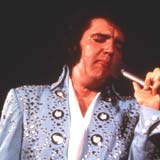 Barbarzyńca Elvis Presley /AFP