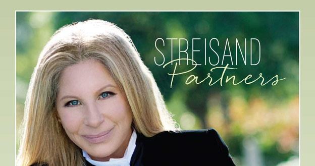 Barbra Streisand na okładce albumu "Partners" /