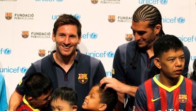 Barcelona nadal będzie biegać z UNICEF