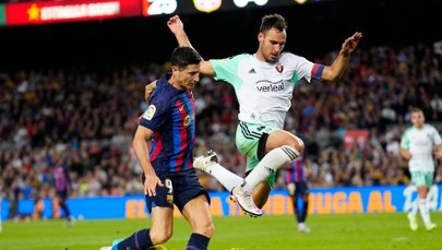 Barcelona - Osasuna. Lewandowski bez gola
