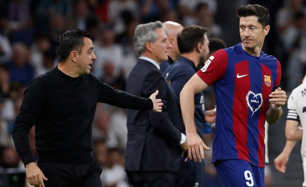 Barcelona przegrała z Realem. Lewandowski opuścił boisko w 64. minucie