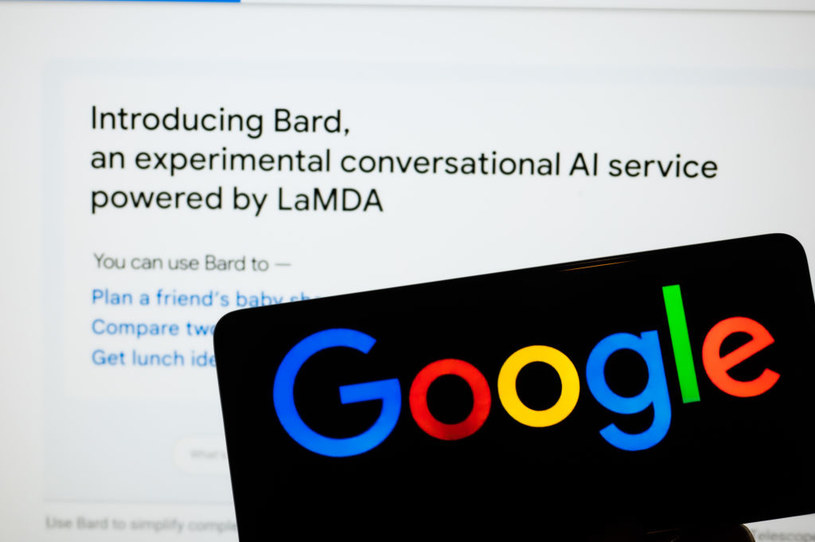 Bard, czyli bot sztucznej inteligencji Google'a robi błędy /Jonathan Raa/NurPhoto via Getty Images /Getty Images