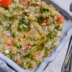 Bardzo aromatyczny dip z bakłażana. Idealny do przekąsek i pieczywa 