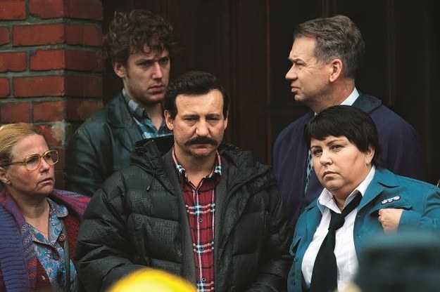 Dystans przydaje się zawsze – Bardzo bałam się kompromitacji w roli Henryki Krzywonos. Grałam przecież z profesjonalnymi aktorami (Robertem Więckiewiczem – tytułowym Lechem Wałęsą i Mirosławem Baką – w roli dyrektora stoczni) – przyznaje dziennikarka. /FORUM Polska Agencja