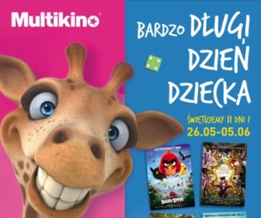 Bardzo długi Dzień Dziecka tylko w Multikinie