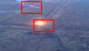 Bardzo rzadkie nagranie starcia rosyjskiego i ukraińskiego czołgu