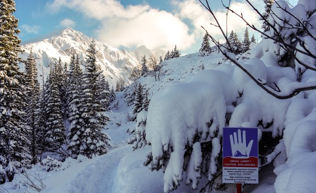 Bardzo trudne warunki na szlakach. W Tatrach trzeci stopień zagrożenia, ratownicy apelują