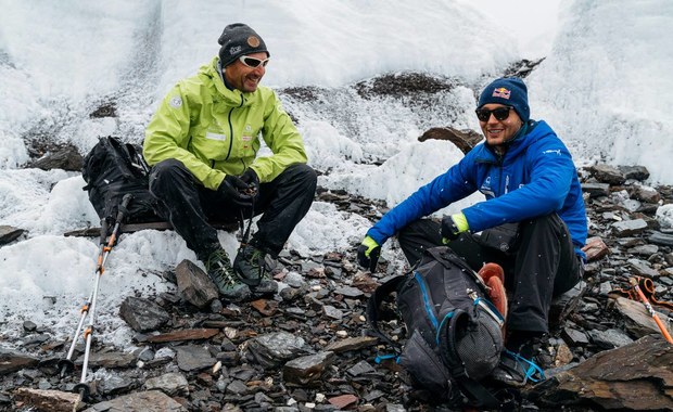 Bargiel z bazy pod Gaszerbrumem II: Jest tu skomplikowany "icefall". Wygląda jak labirynt